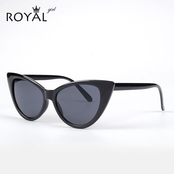 

royal girl super popular mod chic cat eye sunglasses women inspired retro sun glasses shades ss048, White;black