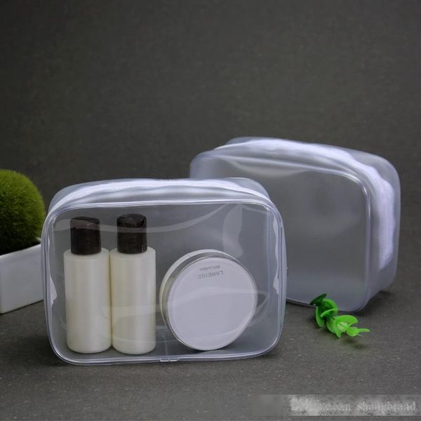 

ale clear pvc transparent cosmetic bag women travel make up toiletry bags makeup organizer case larger qty accept oem