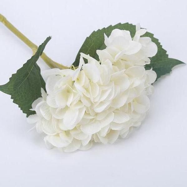 

artifical hydrangea flowers silk single flores wedding party festive home party decorative display flowers supplies wholesale 0011fl
