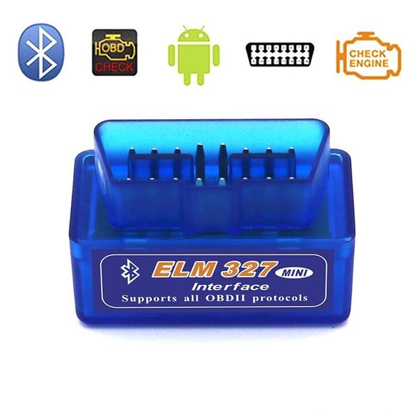 

elm 327 bluetooth interface auto car scanner diagnostic scanner for car automotivo escaner automotriz mini v2.1 elm327 obd2