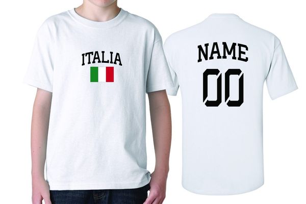 

2019 new fashion brand clothing 100% cotton short sleeve summer t-shirt l italia tee shirt flag t shirt country t shirt printer