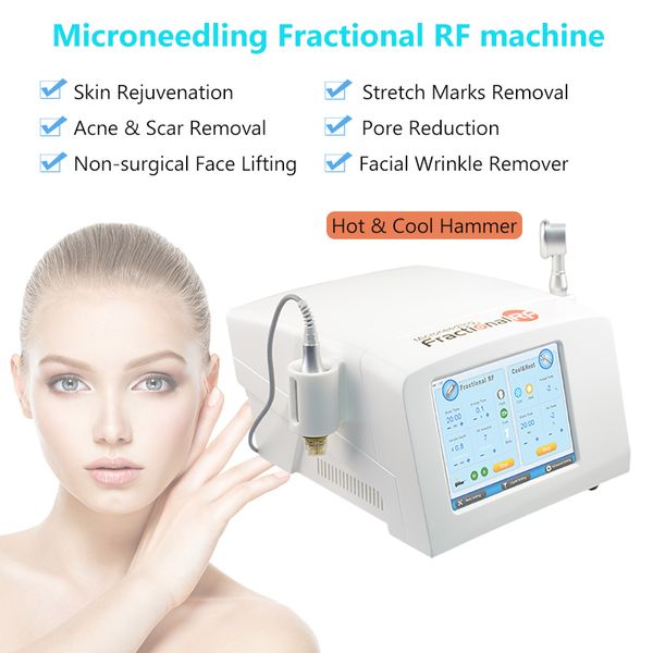 Macchina frazionata con microaghi rf Rimozione della cicatrice dell'acne Trattamento a radiofrequenza con lifting facciale con microaghi per uomo e donna