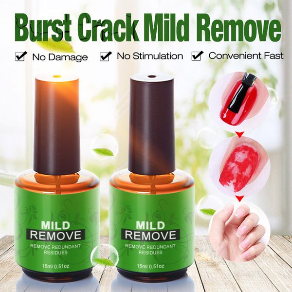 

nail gel rapid burst polish remover easy convenient professional ldo99, Red;pink