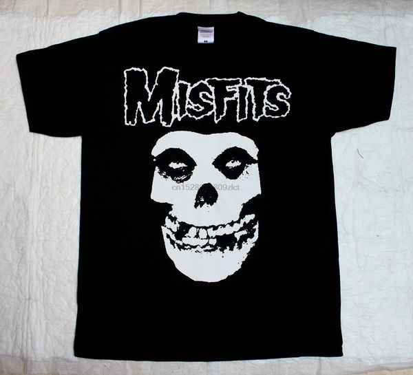 

the misfits skull psychobilly horror punk goth s 2xl mens black t shirt