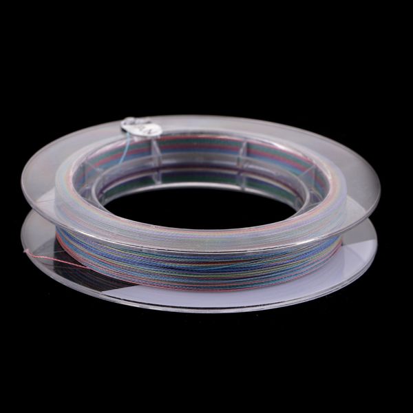 

100m сверхпрочной pe плетеных линий saltwater лодки леска разноцветный