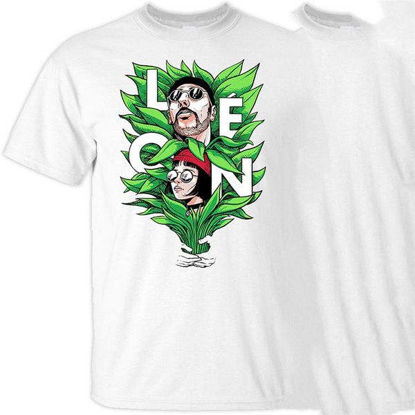

lÃ©on the professional v1 movie poster (1994) t-shirt (white) all sizes s-3xl for youth middle-age the old tee shirt