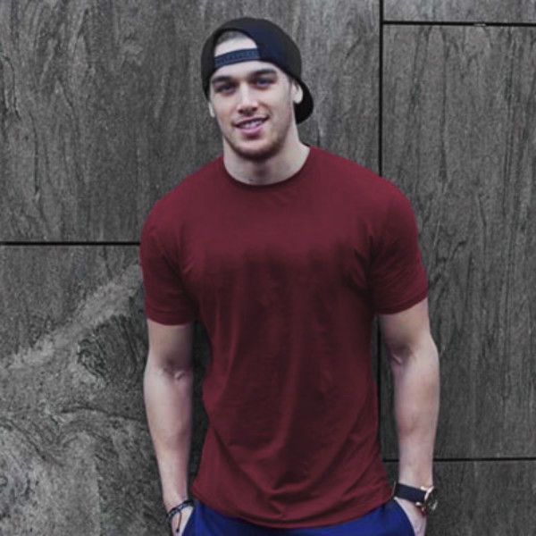 

2020 casual mens t shirts for summer with printed fashion solid color men t shirt mens streetwear tees size m-2xl, White;black