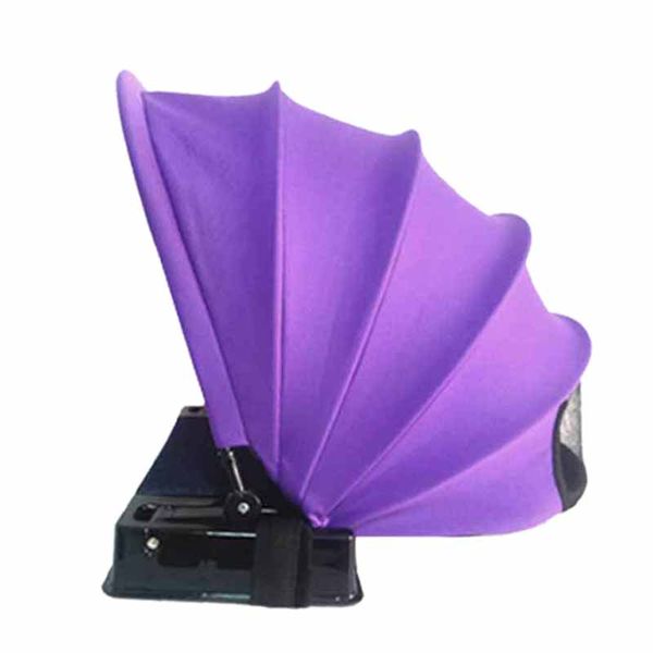 

tents and shelters purple portable foldable sunshade quick automatic opening single tent sun protection mini beach umbrella parasol with pil