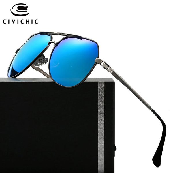 

chic поляризованные очки мужчины uv400 очки рыбалка вождения очки pilot gafas de sol hombre pilot сплав lunette солей e192, White;black