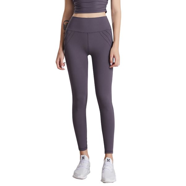 

leggings sport woman yoga pants high waist nylon solid training femme running women gym tights fitness leggings female, White;red