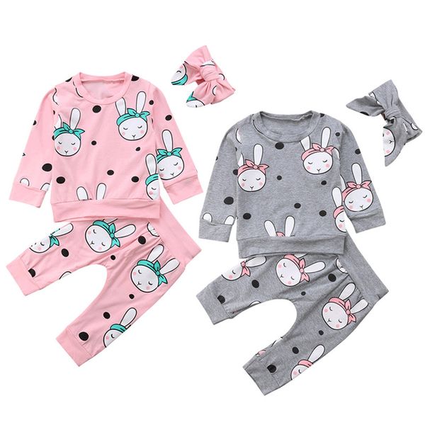 

0-24m baby girl clothes sweatshirt hooded t-shirt pants trousers cute outfit set autumn clothing, White