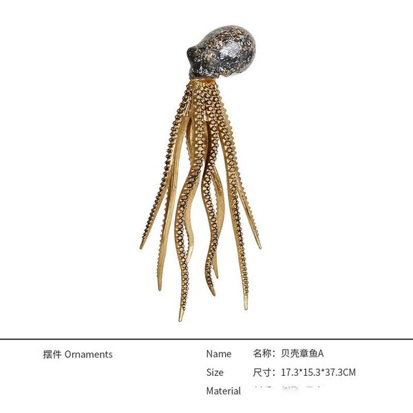 

light luxury simple ocs shell fragment design crafts living room home model room fashion home accessories decoration