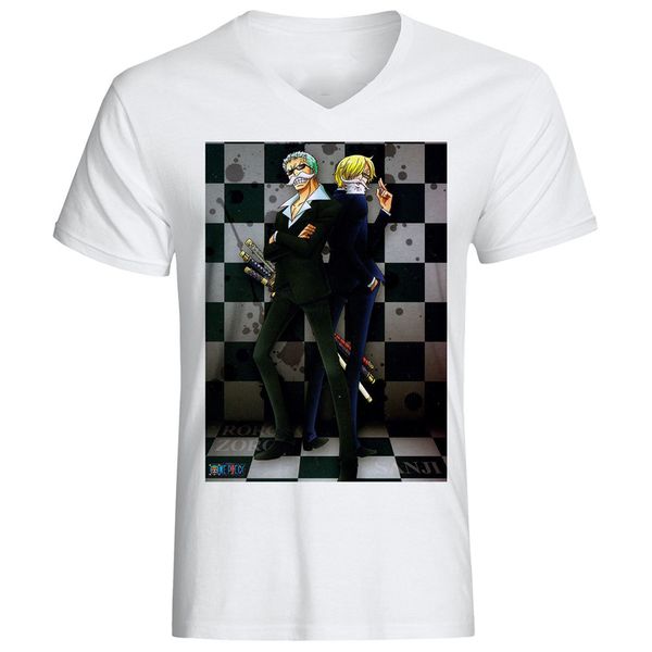 

t-shirt sanji et zoro incognito manga one piece harajuku hip hop tee shirt