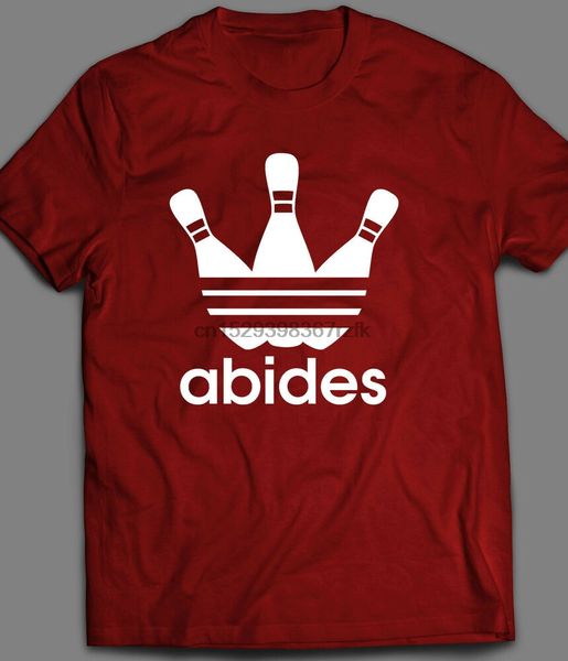 

big lebowski bowling abide t-shirt many options colors old skool