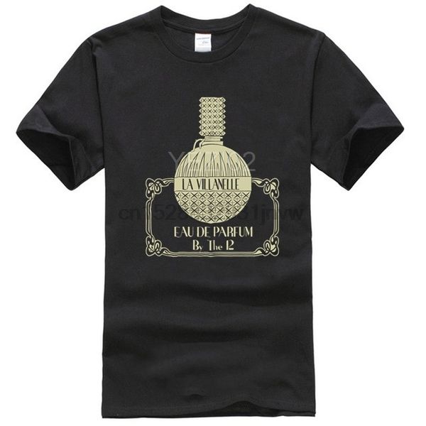 

villanelle perfume bottle t shirt - inspired by killing eve old skool hooligans