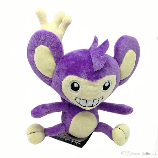

горячие новые 11" 28см aipom плюшевые куклы аниме коллекционная фаршированные куклы партии подарки мягкие игрушки