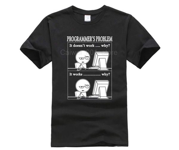 

Sports MAN'S T shirt summer programmer coder software developer Fun quote design casual o neck loose summer t shirt for men