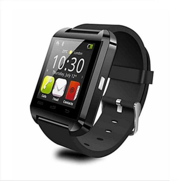 

u8 bluetooth smart watch wrist watches touch screen for iphone samsung android phone sleeping monitor smart watch with retail package eu8