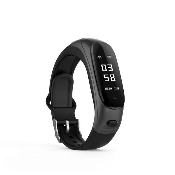 

v08 smart bracelet bluetooth earphone heart rate blood pressure waterproof fitness tracker,life waterproof