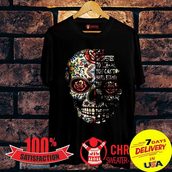 

череп роза татуировки они шепнула я am theharajuku streetwear рубашка menshirt