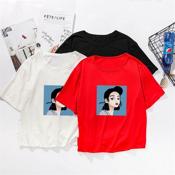 

women vogue t shirt casual tshirts tee hipster harajuku girls clothing loose size ajax funny tee shirt