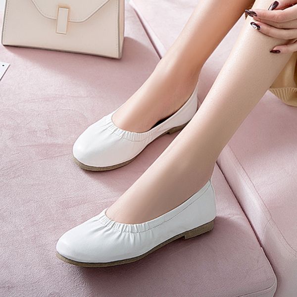 

pqecfs большого размера 32 ~ 43 высокого качество весны осени дамских квартир 5 цветов, Black