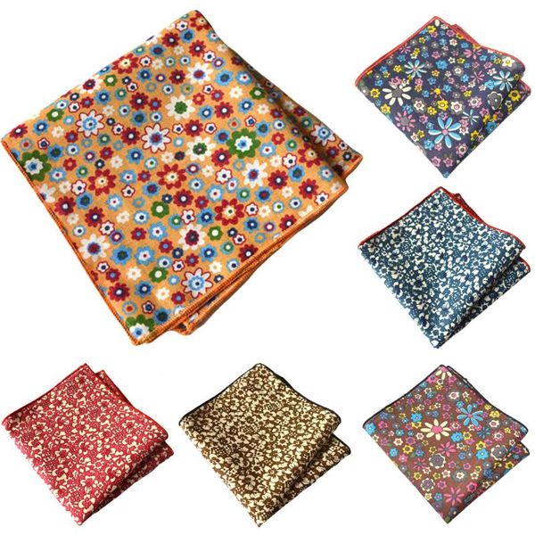 

men flower floral printed hanky handkerchief formal men's pocket square wedding bwtyx0309, Black;gray