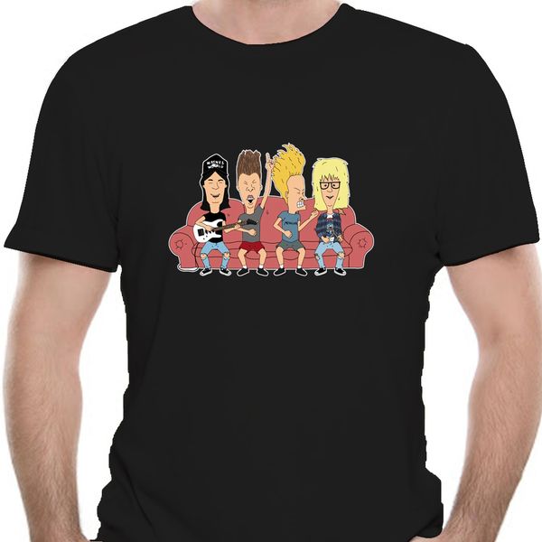 

plus size rock and roll beavis butthead t shirt retro soft cotton tee shirt funny retro game 9082d