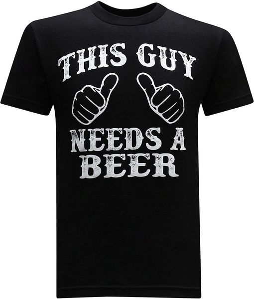 

this guy needs a beer men t shirt men women tee shirt loose size ajax funny