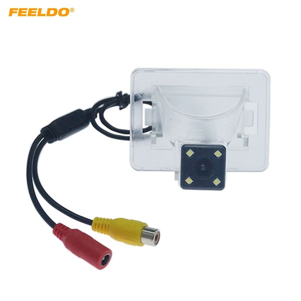 

feeldo car backup rear view camera with 4led/8led/12led light for 5 reversing camera #4854