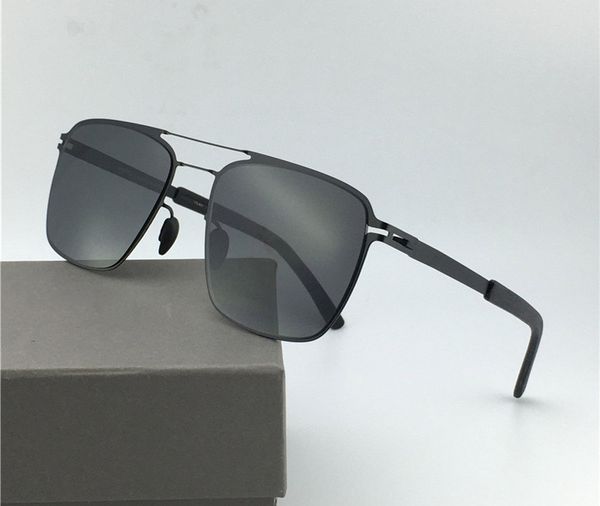 

lens frame sunglasses flax with alloy with mirror memory mykita light ultra new frame sunglasses cool outdoor design pilot original box ueht, Slivery;brown