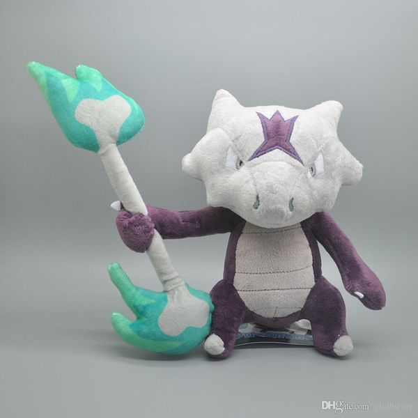 

new 8" 20cm alola marowak plush doll anime collectible dolls stuffed party gifts soft toys