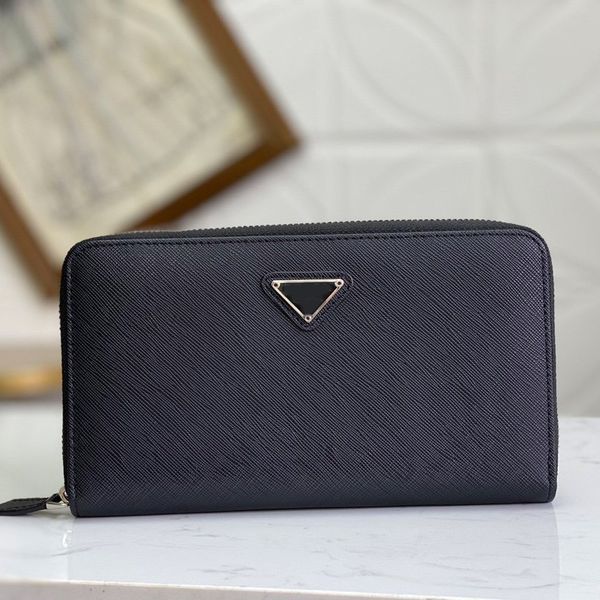 

classic style zipper purse hand bags card bag coin purse women wallets fashion plain hardware genuine leather women purse