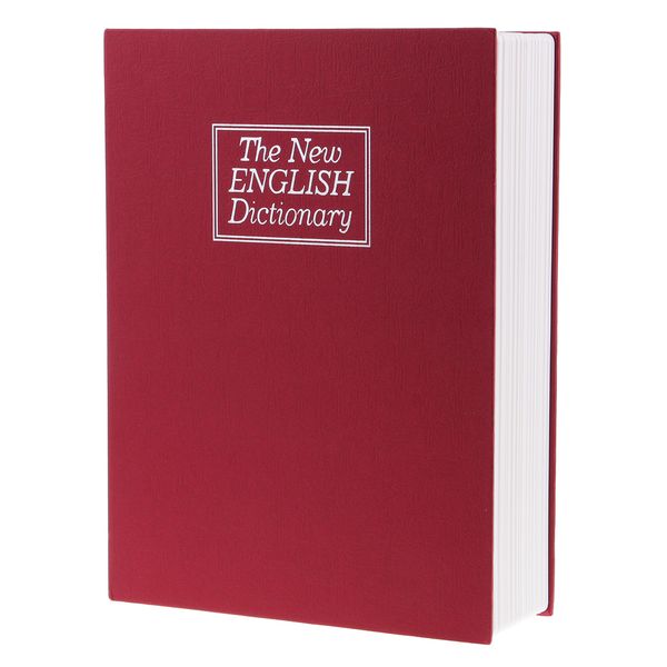 

realistic dictionary book money box creative piggy bank private safe boxes