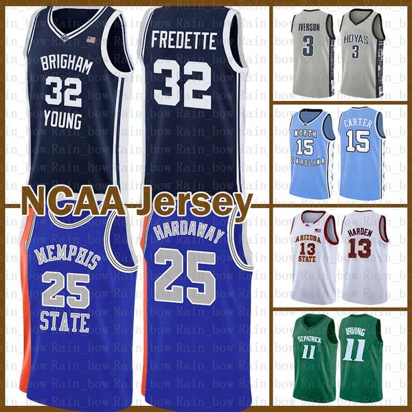 

tkm jimmer 32 fredette basketball jersey anfernee 25 hardaway ncaa stephen 30 curry leonard dwyane 3 wade lebron 23 james irving university, Black