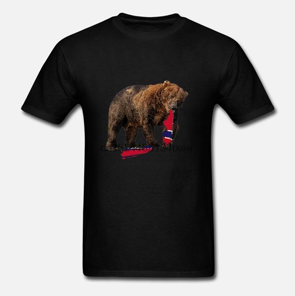 

men t shirt awesome bear bruin boston fashion funny t-shirt novelty tshirt women