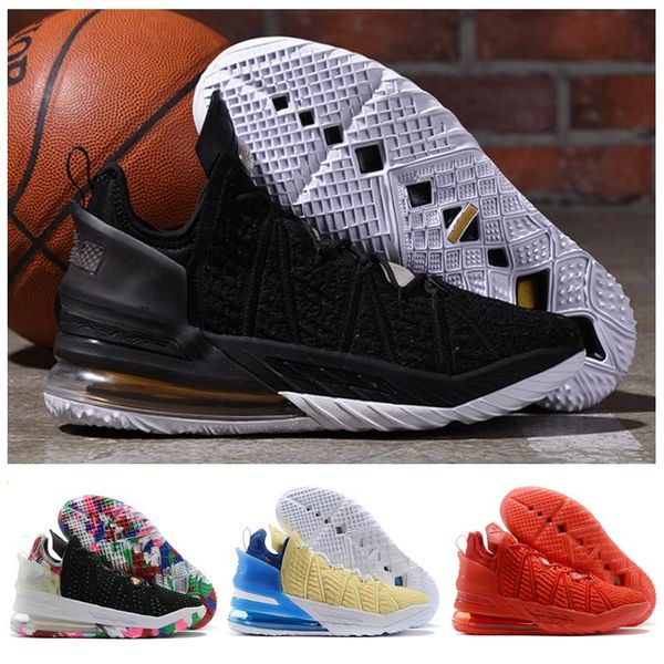 

new arrival king 18 mens basketball shoes 18s james gang red mens trainers sports sneakers size 40-46