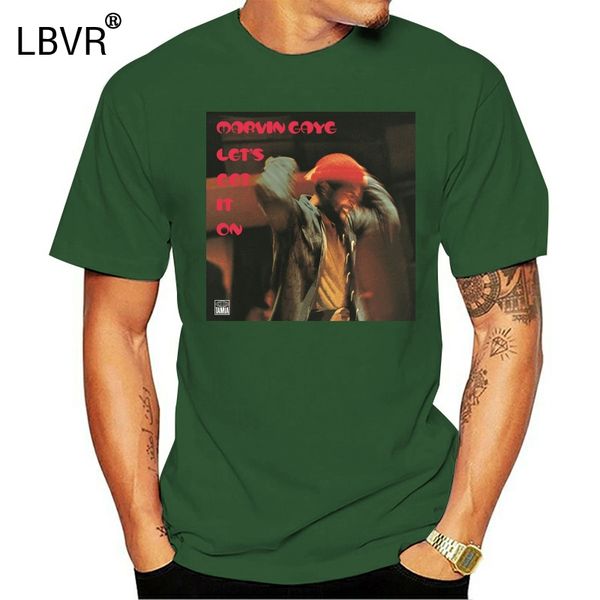 

women's marvin gaye let's get it on short sleeve t-shirt black