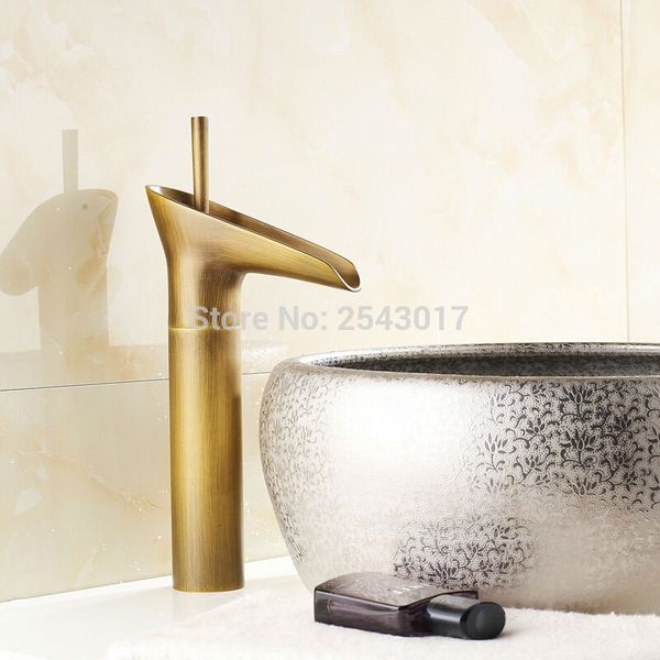 Bad Waschbecken Wasserhahn Heißen und Kalten Deck Montiert Waschbecken Wasserhähne Bad Wc Aufsatzmischer Wasserhahn Antike ZR149
