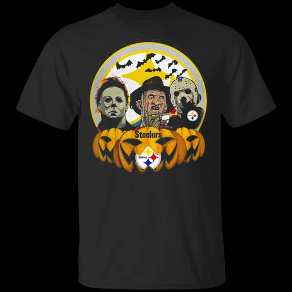

halloween horror 2 pumpkin t-shirt black-navy m