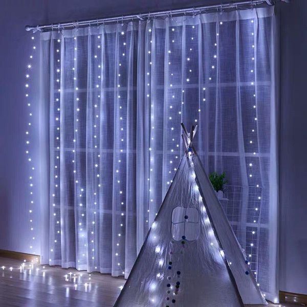 

new year garland curtain fairy string light led christmas decorations for home christmas tree decor navidad 2020 xmas ornaments