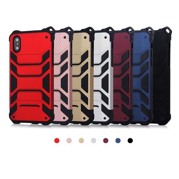 

hybrid 2 in 1 armor cases for iphone x 8 plus for samsung galaxy note 8 s8 plus phone case opp bags