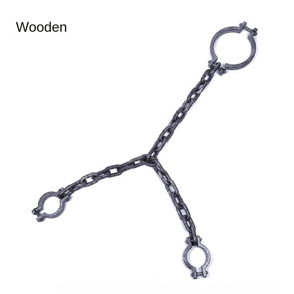 

halloween performance haunted house prisoner performance handcuffs and props chain props tricuffs funny funny plastic iron chain l3qwi l3qwi