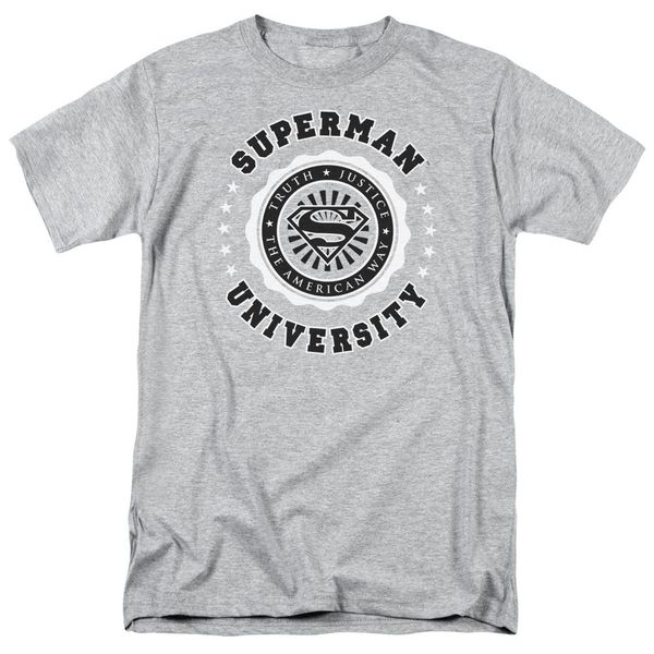 

superman superman university licensed t-shirt all sizes cool casual pride t shirt men fashion