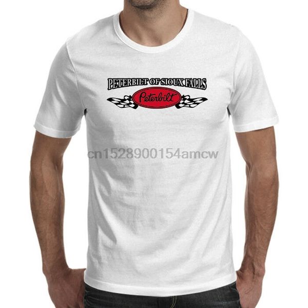 

peterbilt of sioux falls logo white t-shirt size s-5xl