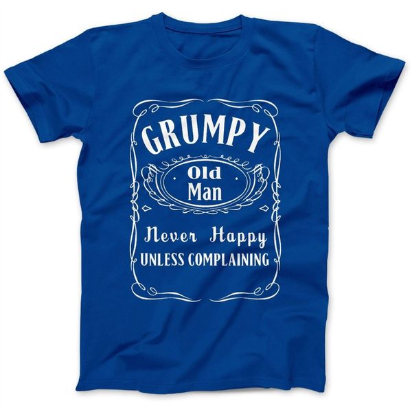 

grumpy old man git dad grandad gift funny t-shirt premium cotton 2019 fashion men classic funny casual tee shirts