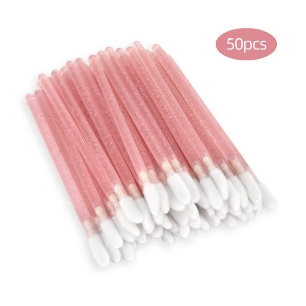 

50pcs disposable lip brush women accessories wholesale gloss wands applicator perfect make up tool fashion pretty new