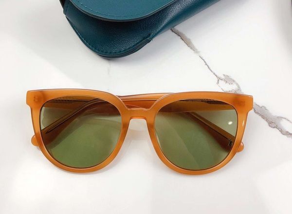 

fashion tan frame green lens sunglasses shades women fashion sunglasses gafas de sol with box, White;black