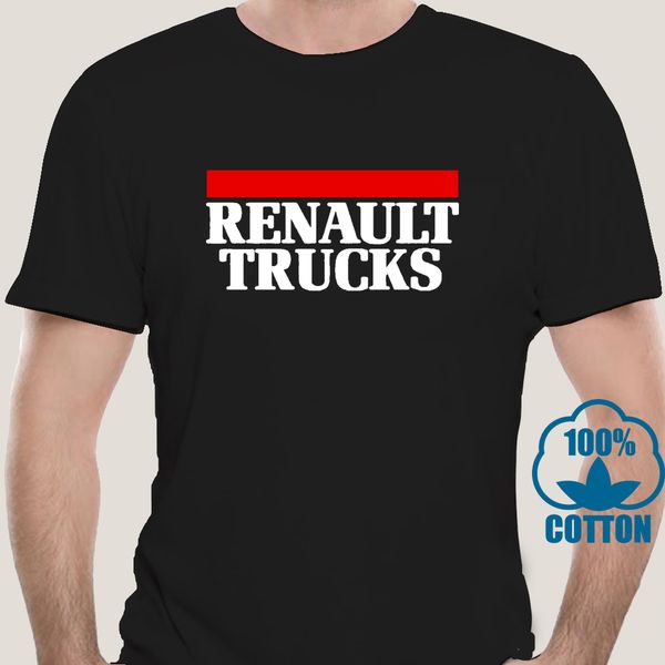 

2625a renault trucks company trucker logo - custom men t shirt tee