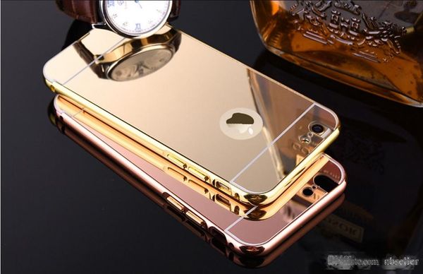 

2016 acrylic mirror aluminium metal bumper case for iphone 5 5s 6 plus 6s galaxy s3 4 5 grand prime g530 s6 s7 edge a5 a3 a8 note 3 4 5